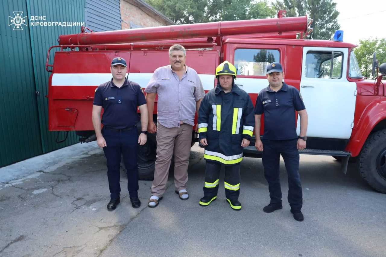 Підзрозділ добровольців пожежників запрацював у Онуфріївській громаді