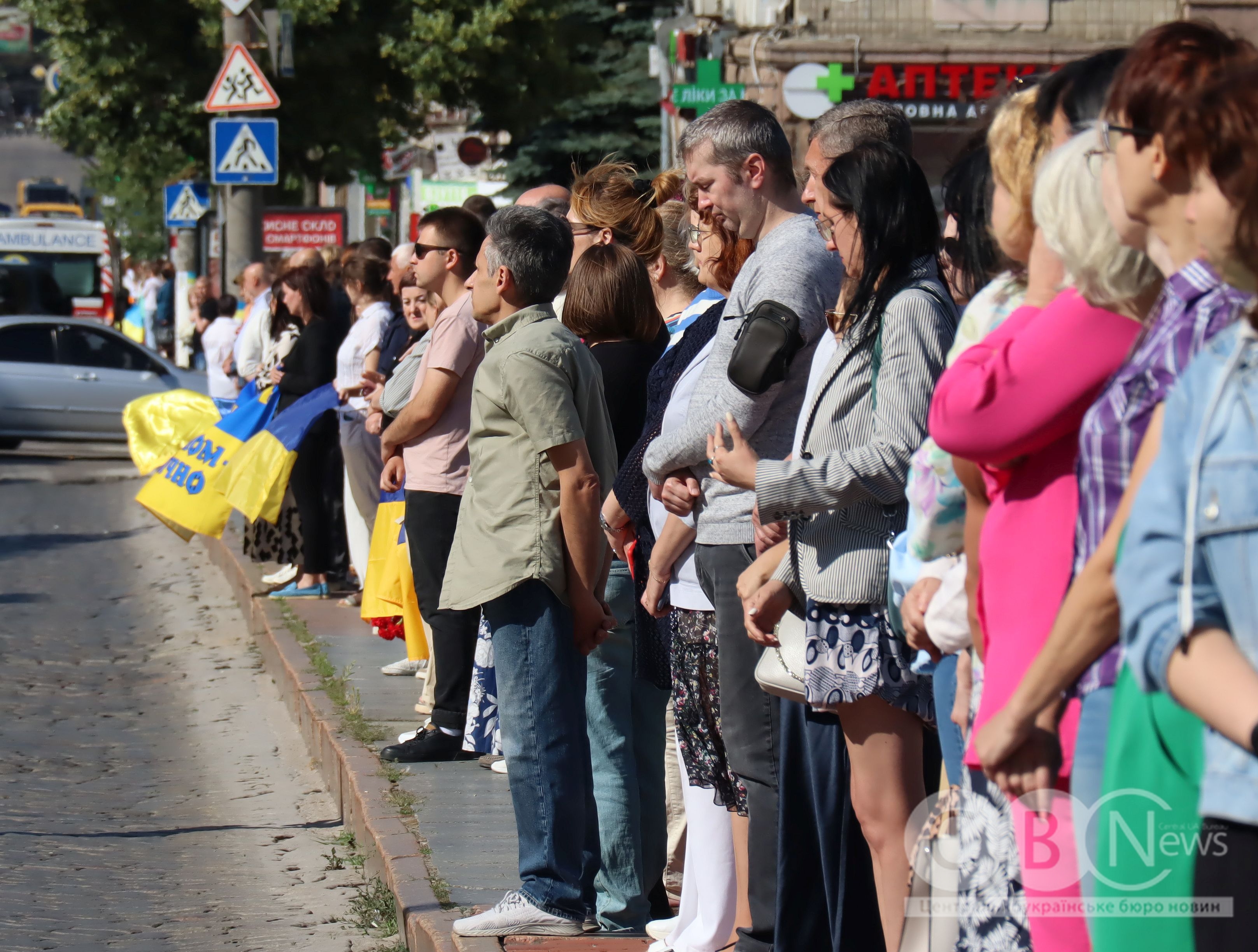 Прощання з воїном на Кіровоградщині