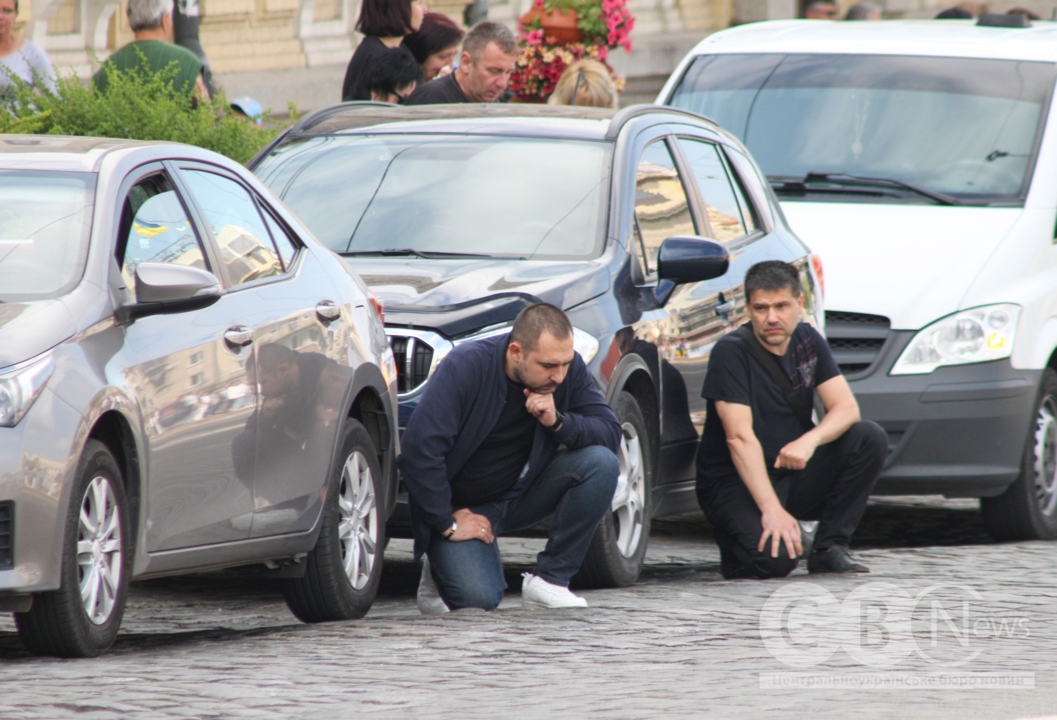 Прощання з військовослужбовцем Кирилом Яцуном у Кропивницькому