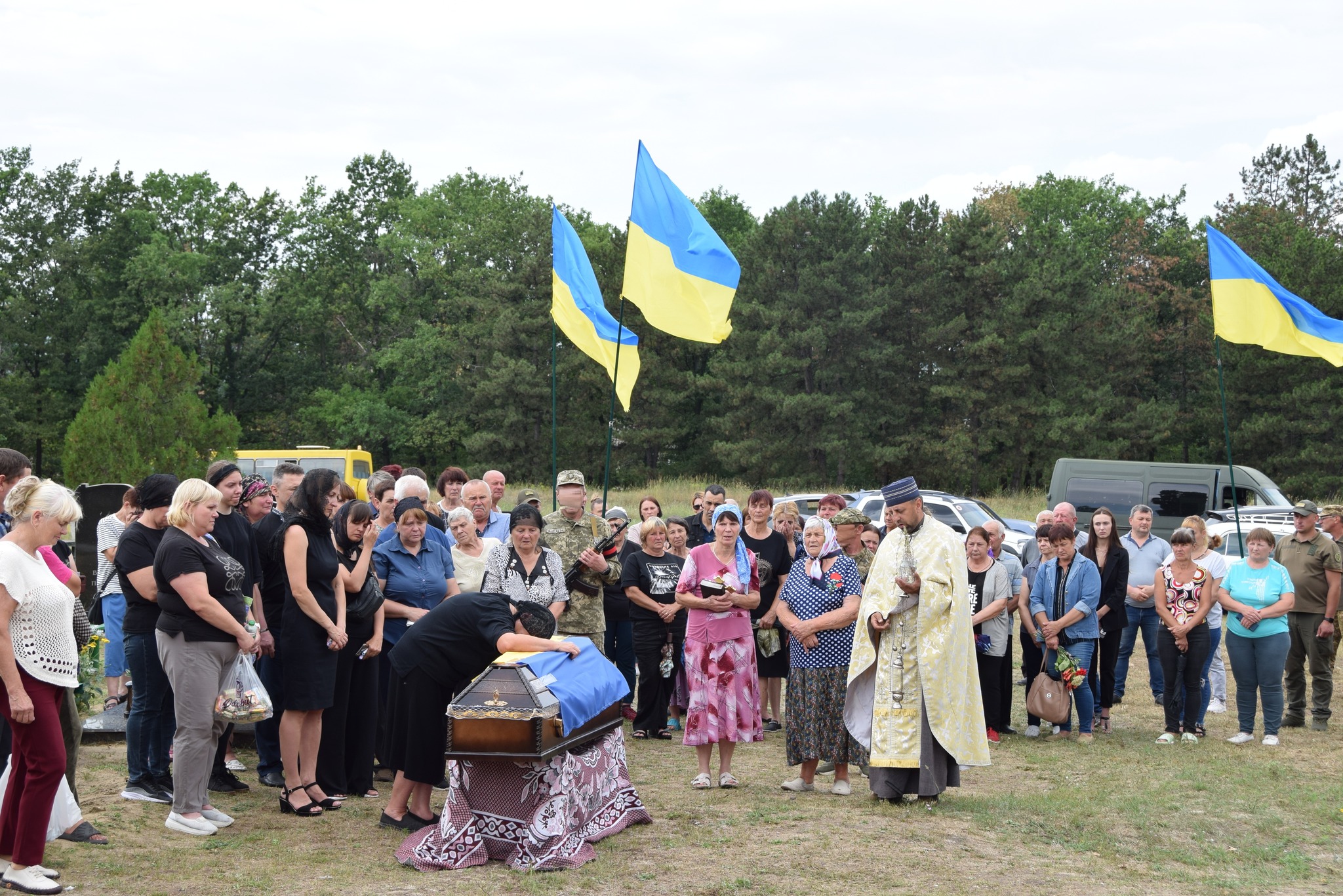 Прощання з воїном з Кіровоградщини