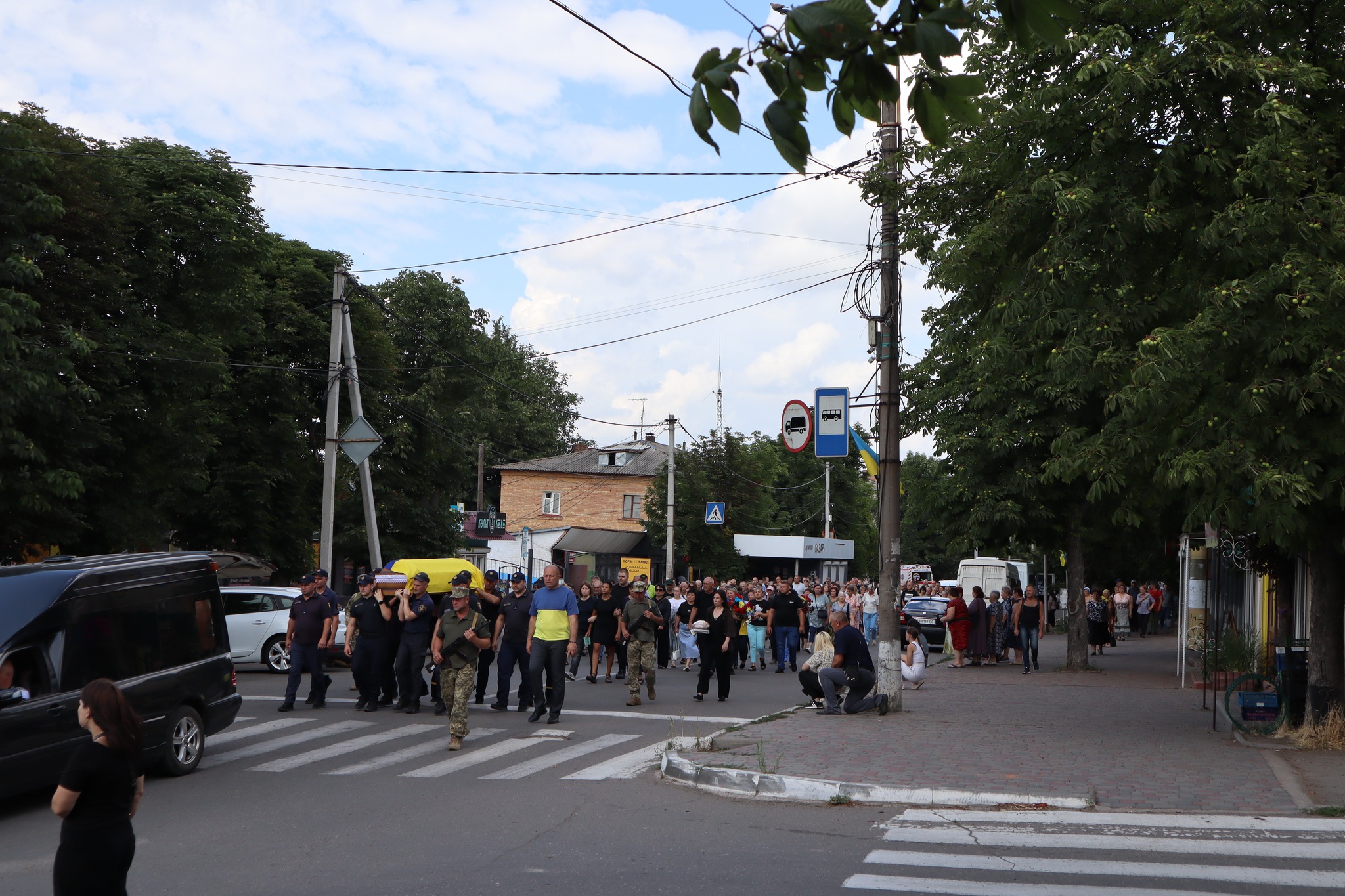 Прощання з воїном з Кіровоградщини