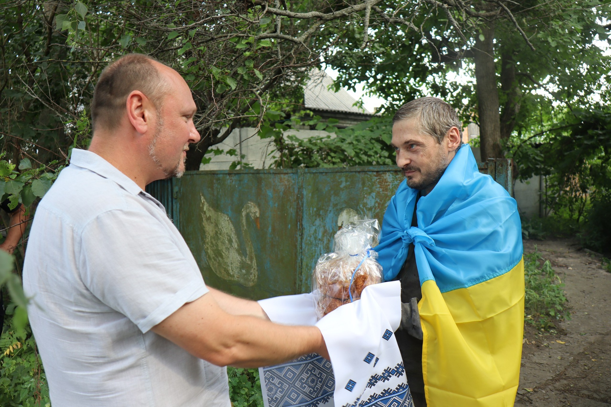 До Онуфріївської громади повернувся військовий - Віктор Павленко.