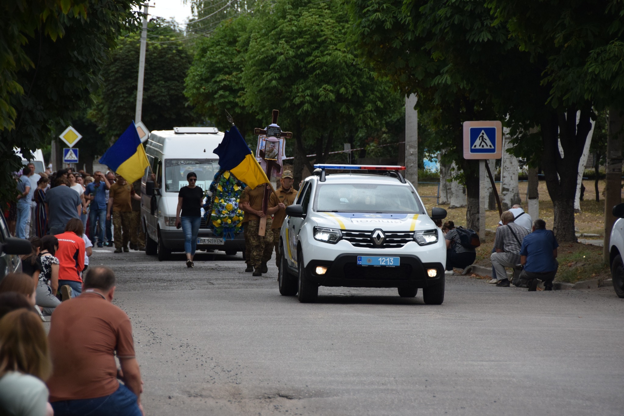 Прощання з воїном з Кіровоградщини