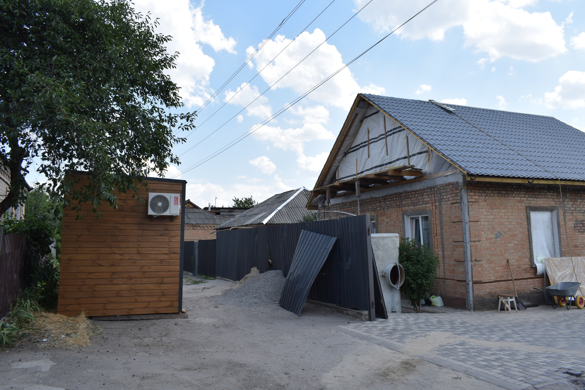 Модульні будинки зводять у Кропивницькому