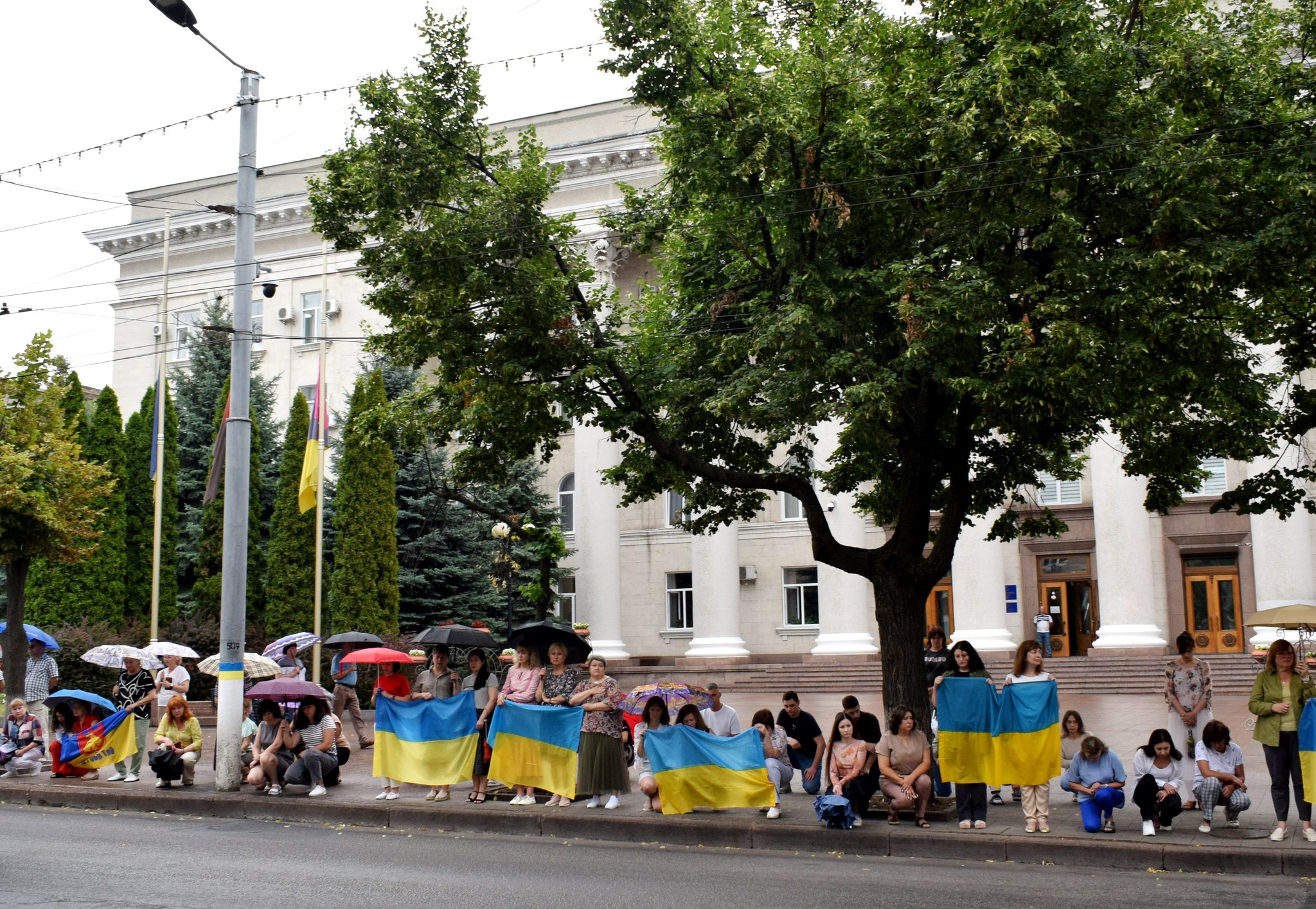Прощання з воїнами у Кропивницькому