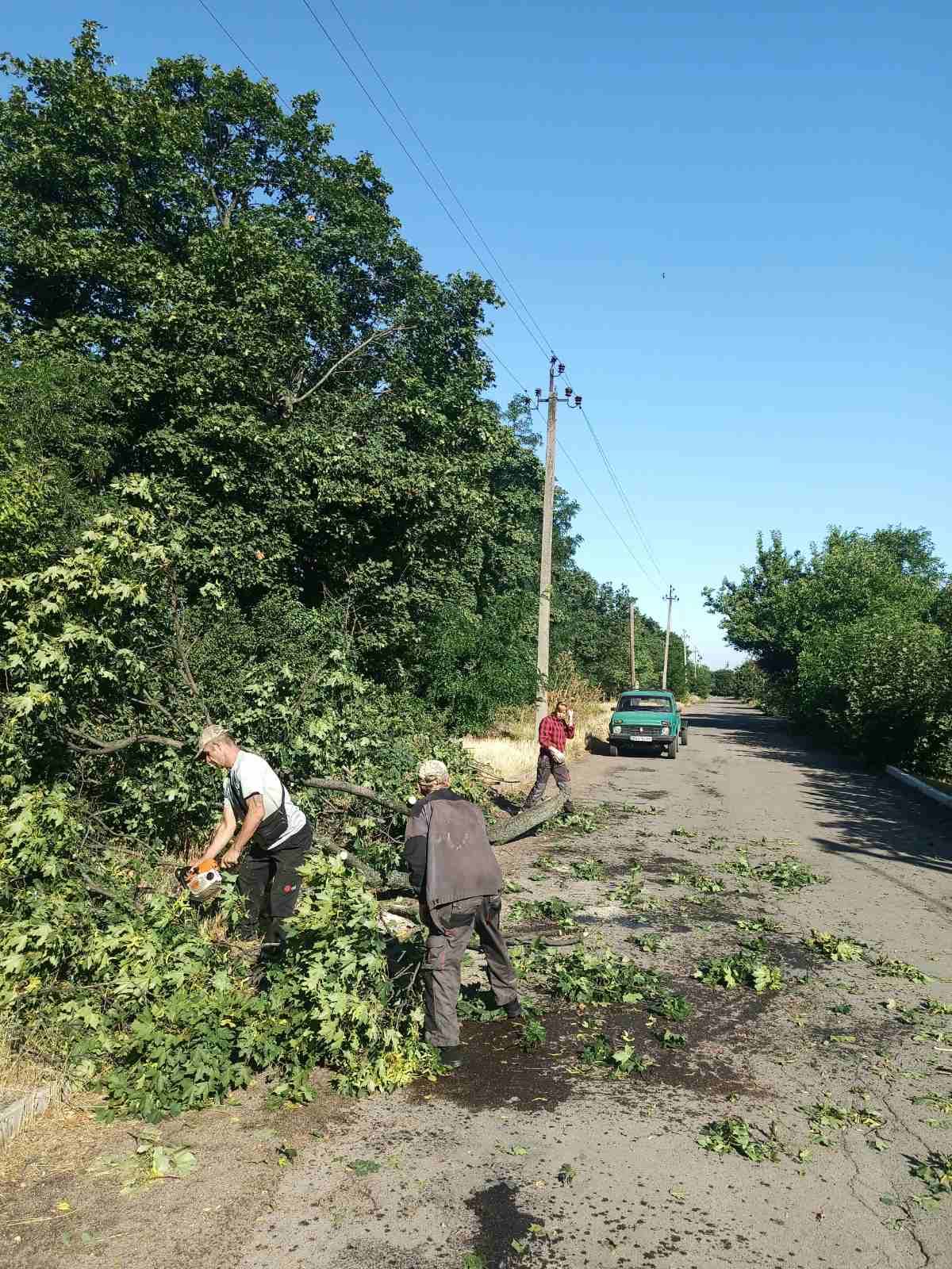 Наслідки негоди в Новоукраїнці