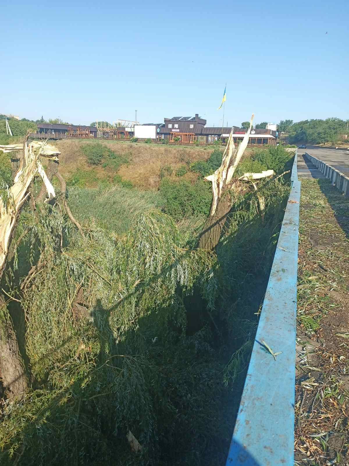 Наслідки негоди в Новоукраїнці