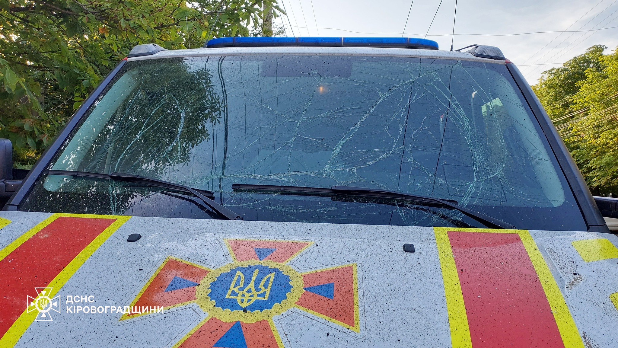 28 липня внаслідок ворожої дронової атаки в одній із будівель ДСНС у Кропивницькому сталася пожежа.