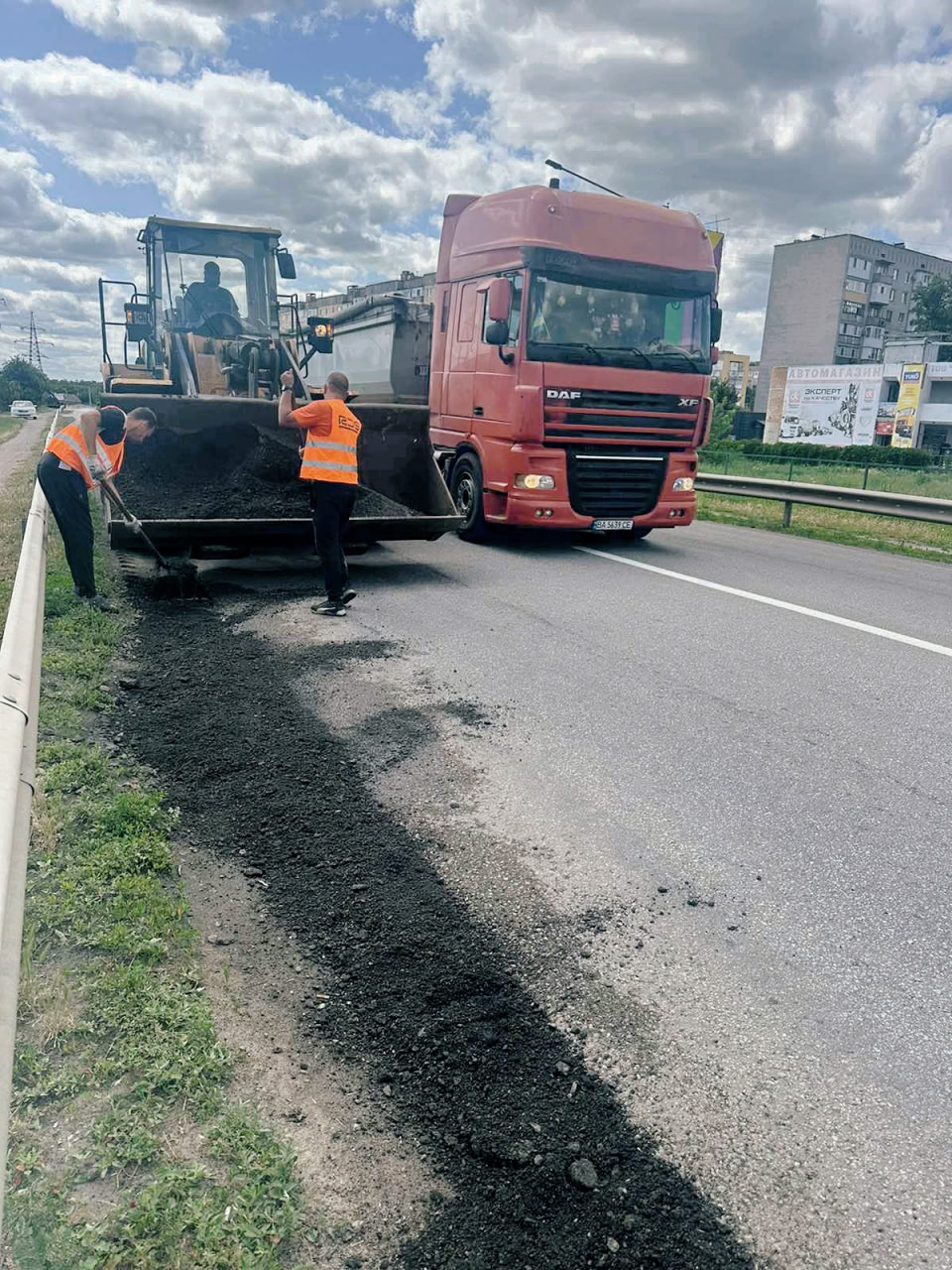 Понад 50 тис. м² доріг Кіровоградщини аварійно відремонтували 