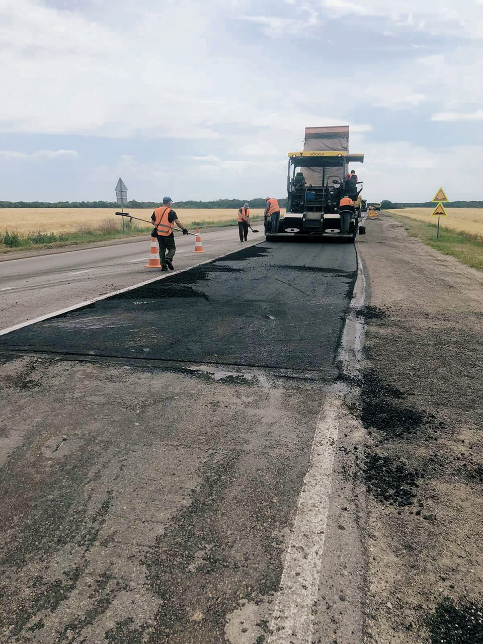 Понад 50 тис. м² доріг Кіровоградщини аварійно відремонтували 