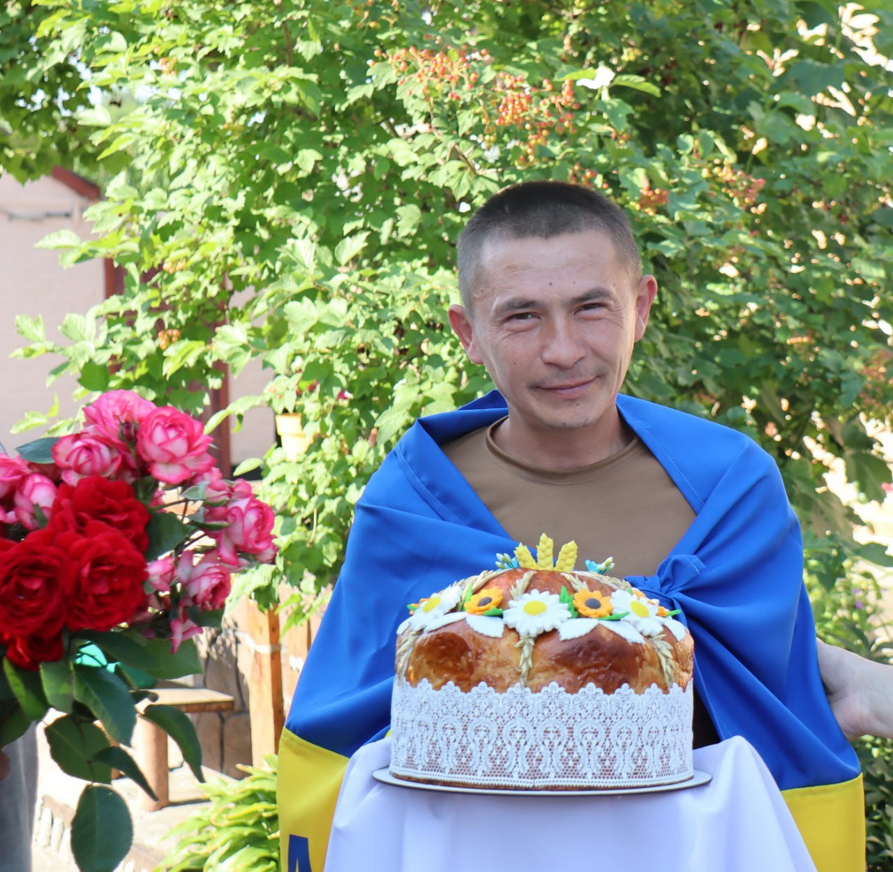 До Онуфріївської громади повернувся звільнений у рамках обміну «1000 на 1000» військовий Андрій Соренков.