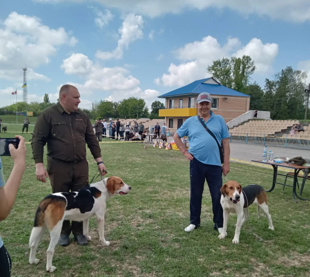 На виставці мисливських собак у Новгородківці зібралися 53 учасники