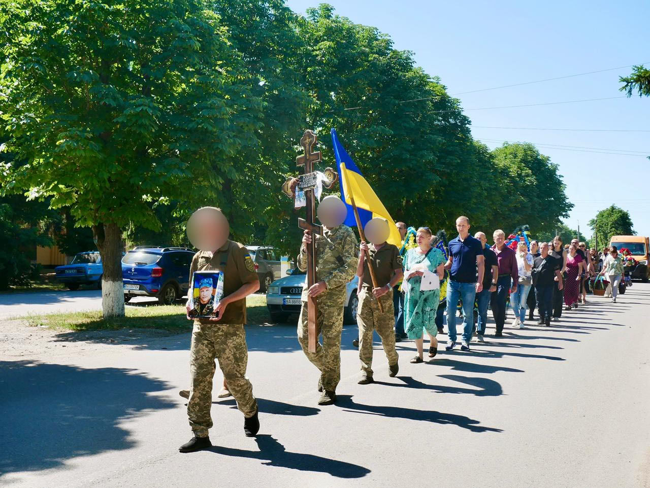 Із загиблим воїном, який був ветераном ДСНС, попрощалися в Мар'янівській громаді