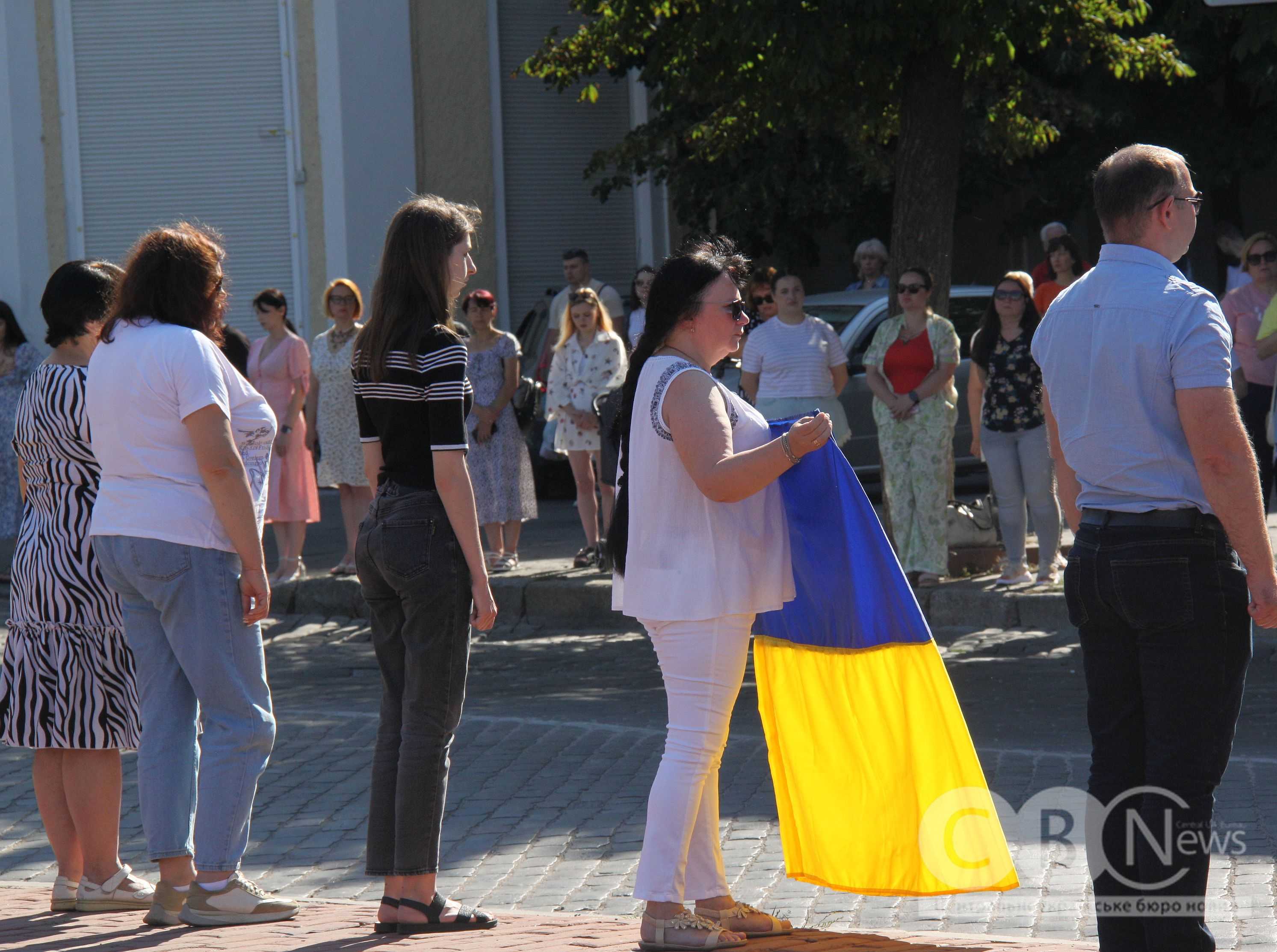 У Кропивницькому відбулася церемонія прощання із загиблими військовослужбовцями: Андрієм Гінкулом, Денисом Гончаренком та Юрієм Полянським.