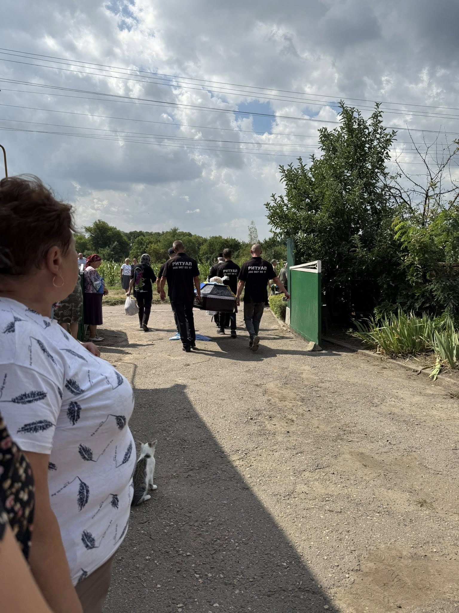 З воїном попрощалися на Кіровоградщині