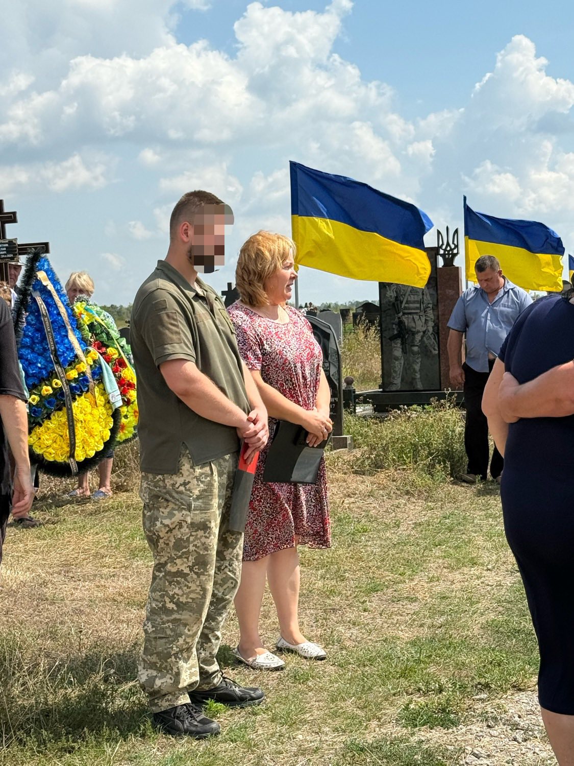З воїном попрощалися на Кіровоградщині
