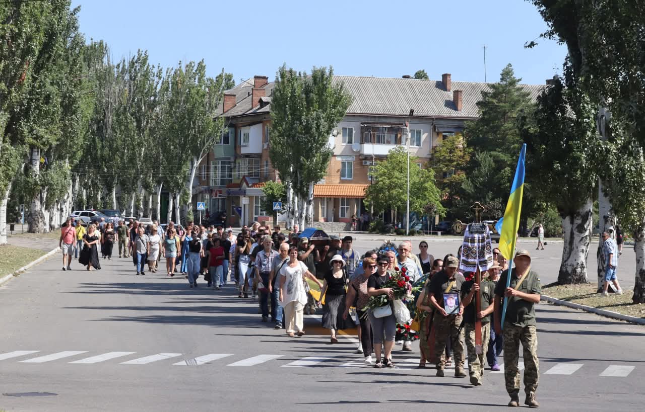У Світловодську попрощалися із загиблим у 2023 році військовим Андрієм Карабо.
