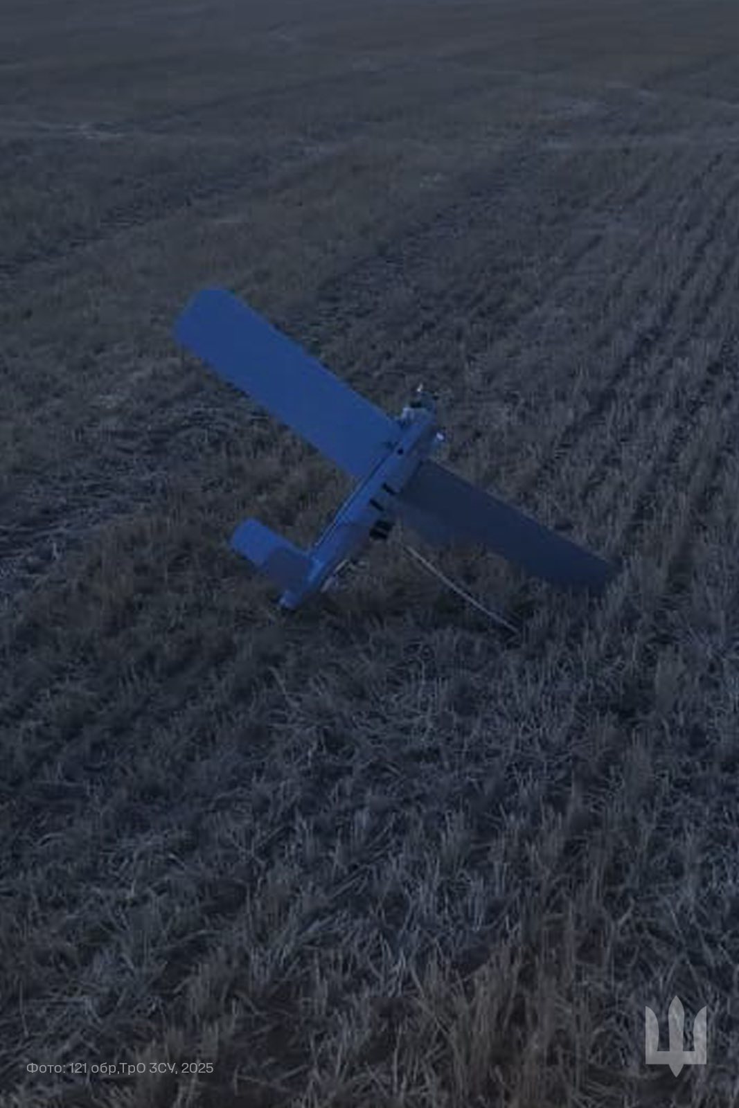 Військовослужбовці 121 бригади територіальної оборони збили російський дрон-камікадзе «Ланцет».