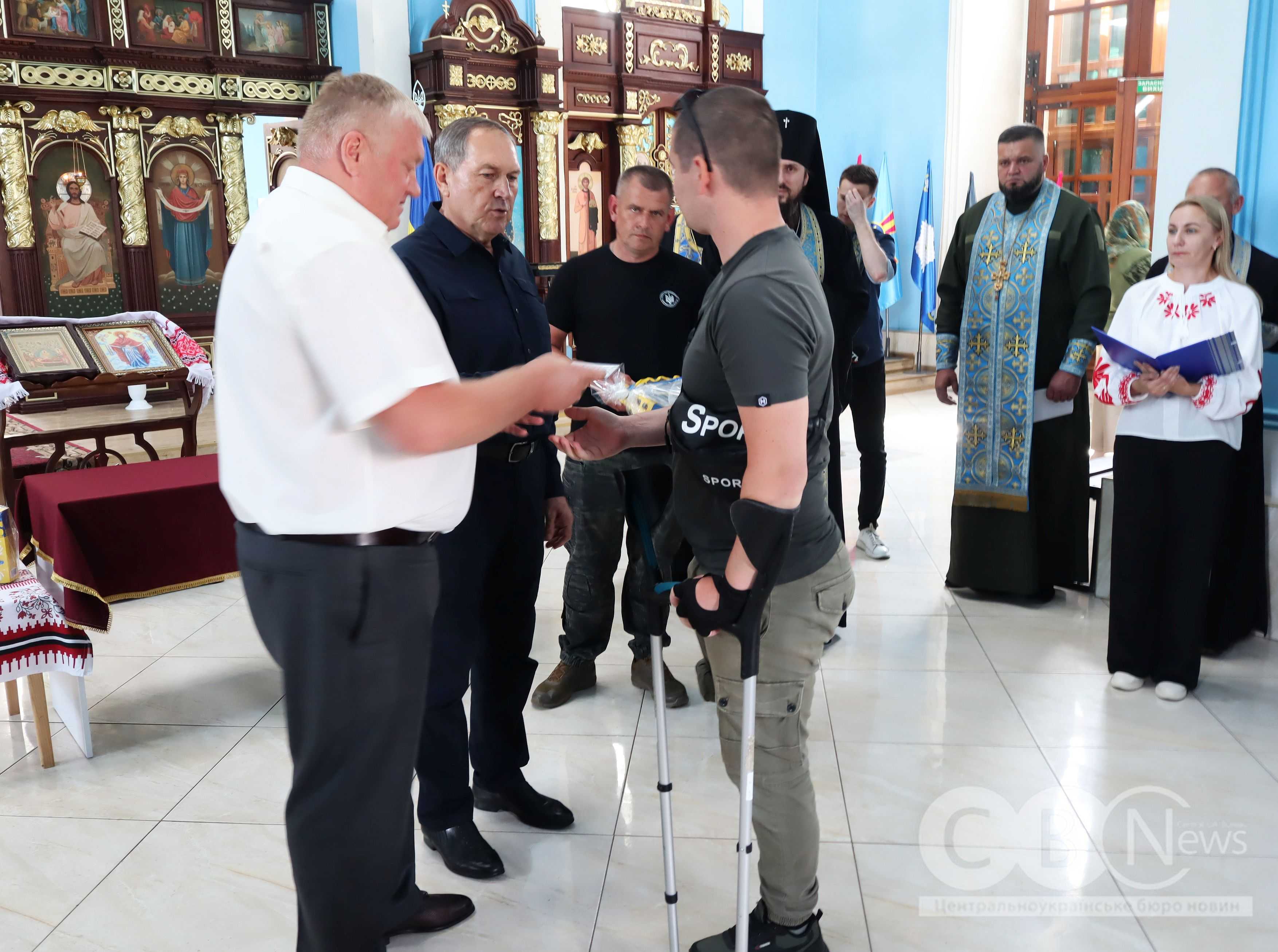 Медалі та відзнаки вручили воїнам у Кропивницькому