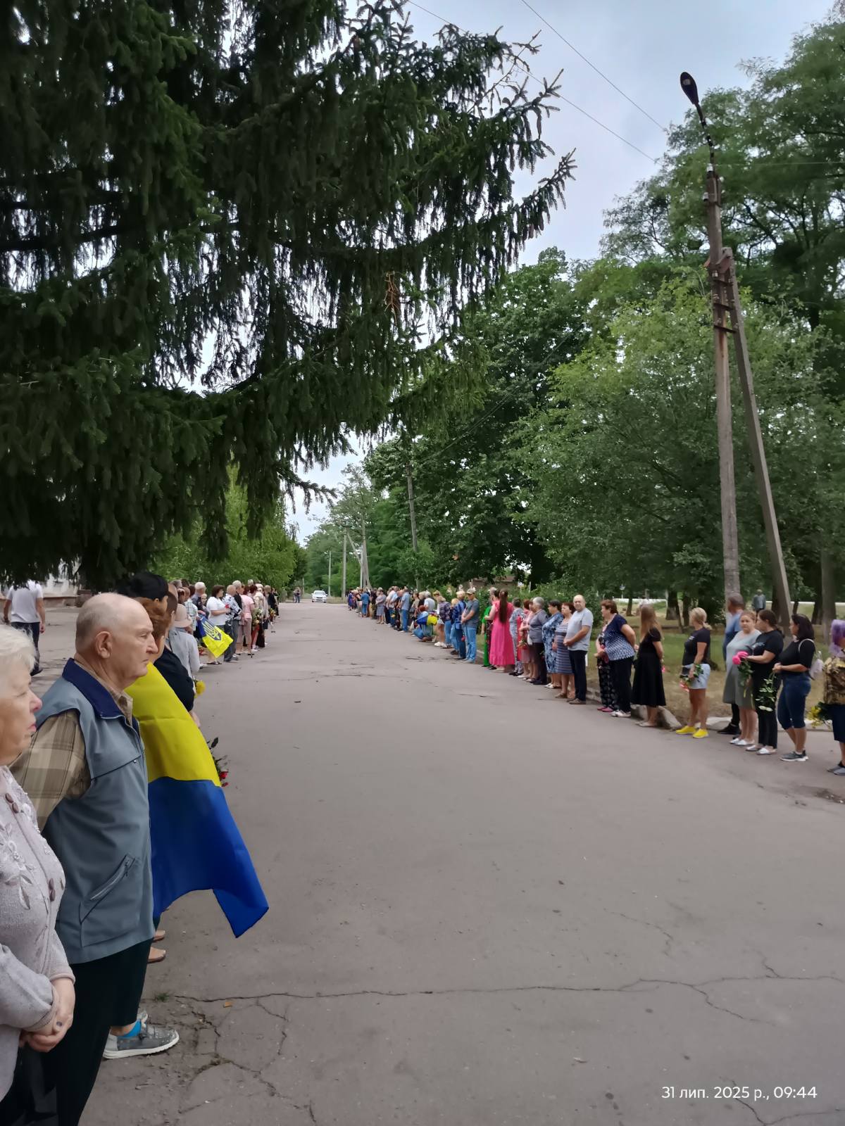 Із загиблим військовим Валерієм Рижуком попрощалися в Пантаївській громаді.