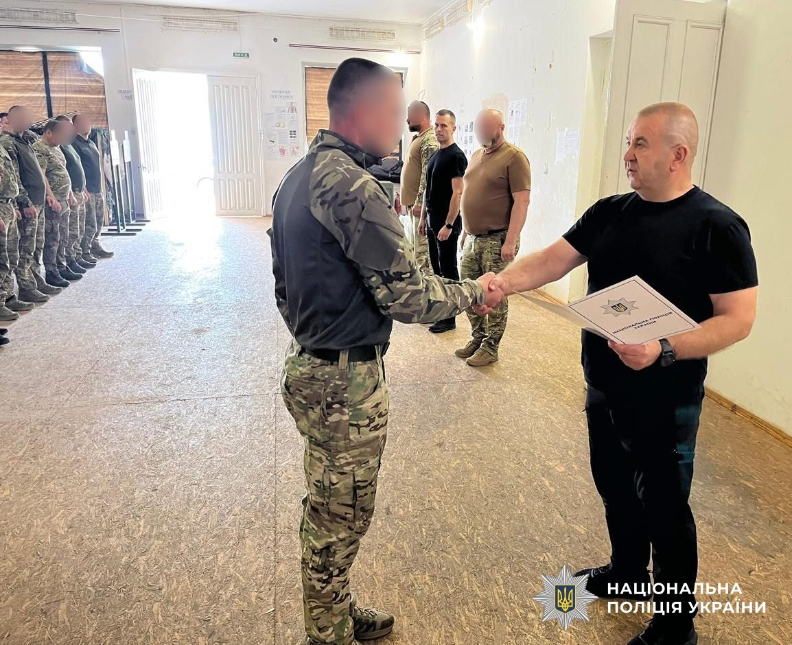Бійці підрозділу «Стрілецький» поліції Кіровоградщини отримали державні та відомчі нагороди 