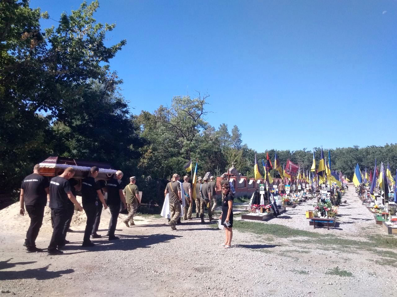 Із загиблим на Харківщині воїном попрощалися у Кропивницькому