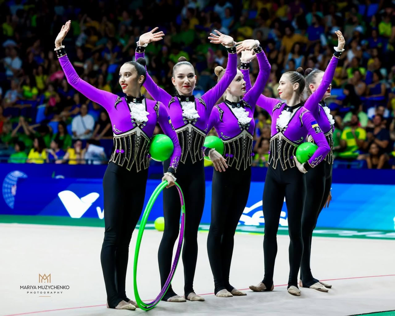 Кропивничанка виборола «золото» чемпіонату світу з художньої гімнастики у складі збірної України