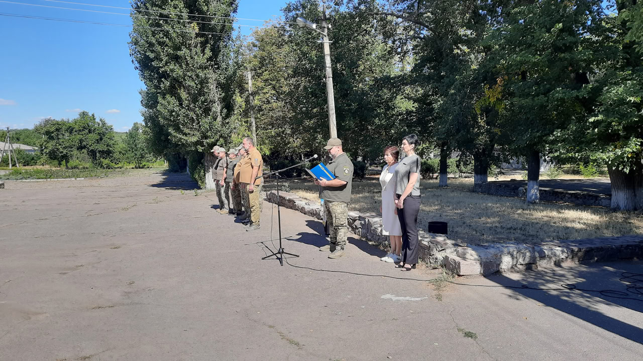 З військовим, який рік вважався зниклим безвісти, попрощалися в Устинівській громаді