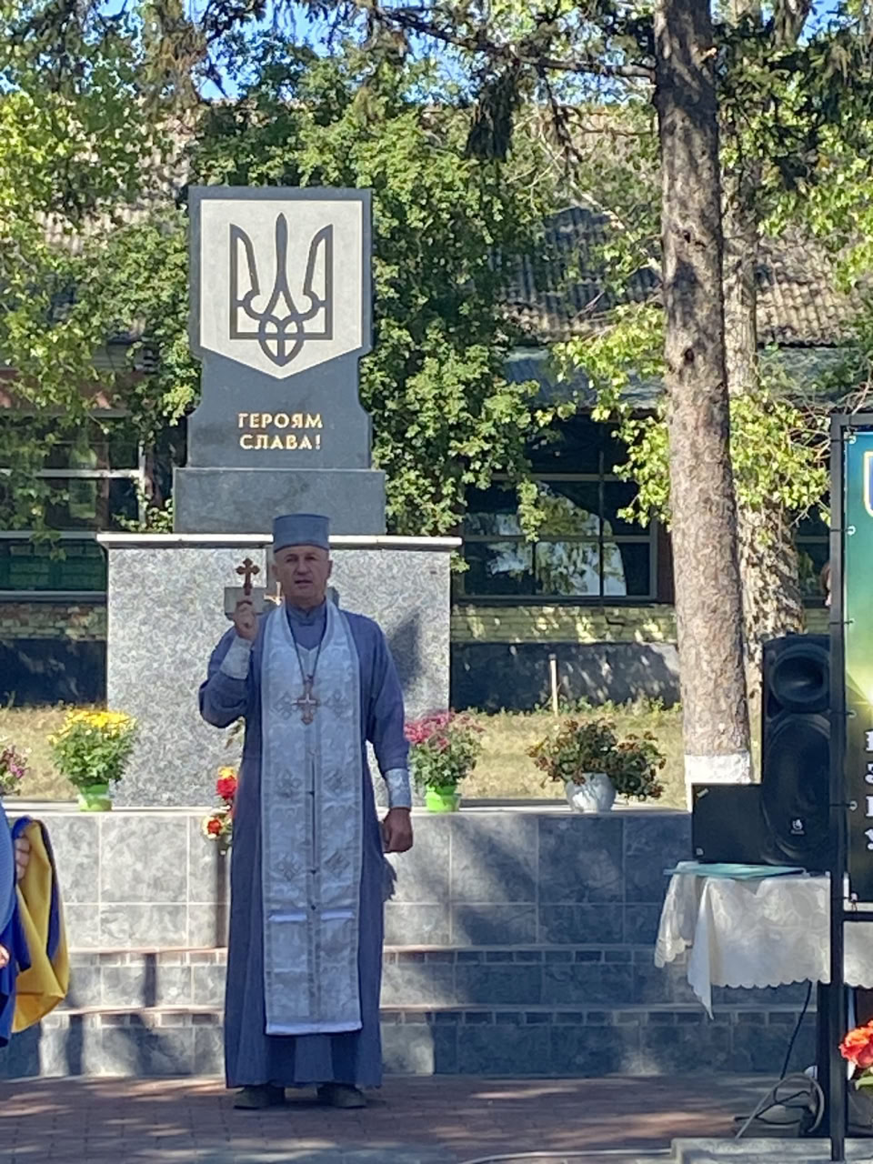 Алею слави на честь полеглих воїнів відкрили у Благовіщенській громаді