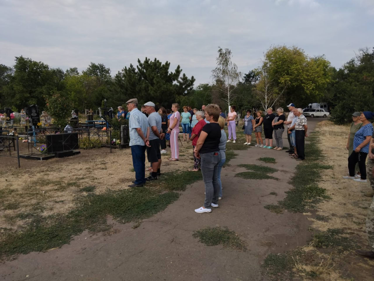 В Устинівській громаді попрощалися з військовим Олександром Степанцовим