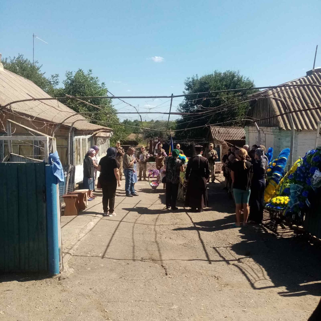 З військовим, який рік вважався зниклим безвісти, попрощалися в Устинівській громаді