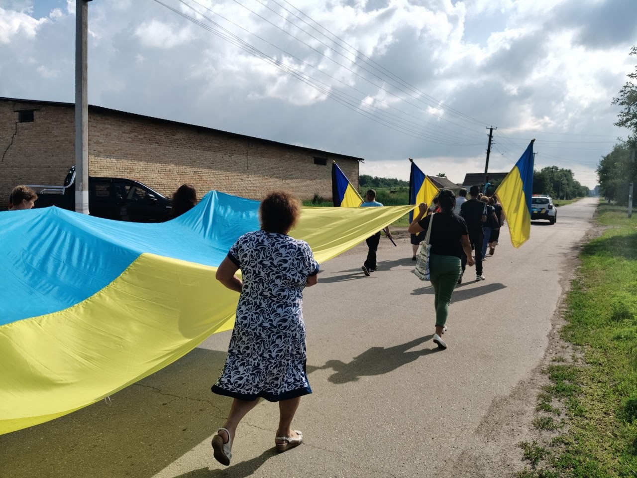 У Дмитрівській громаді попрощалися з військовим Едуардом Ананком