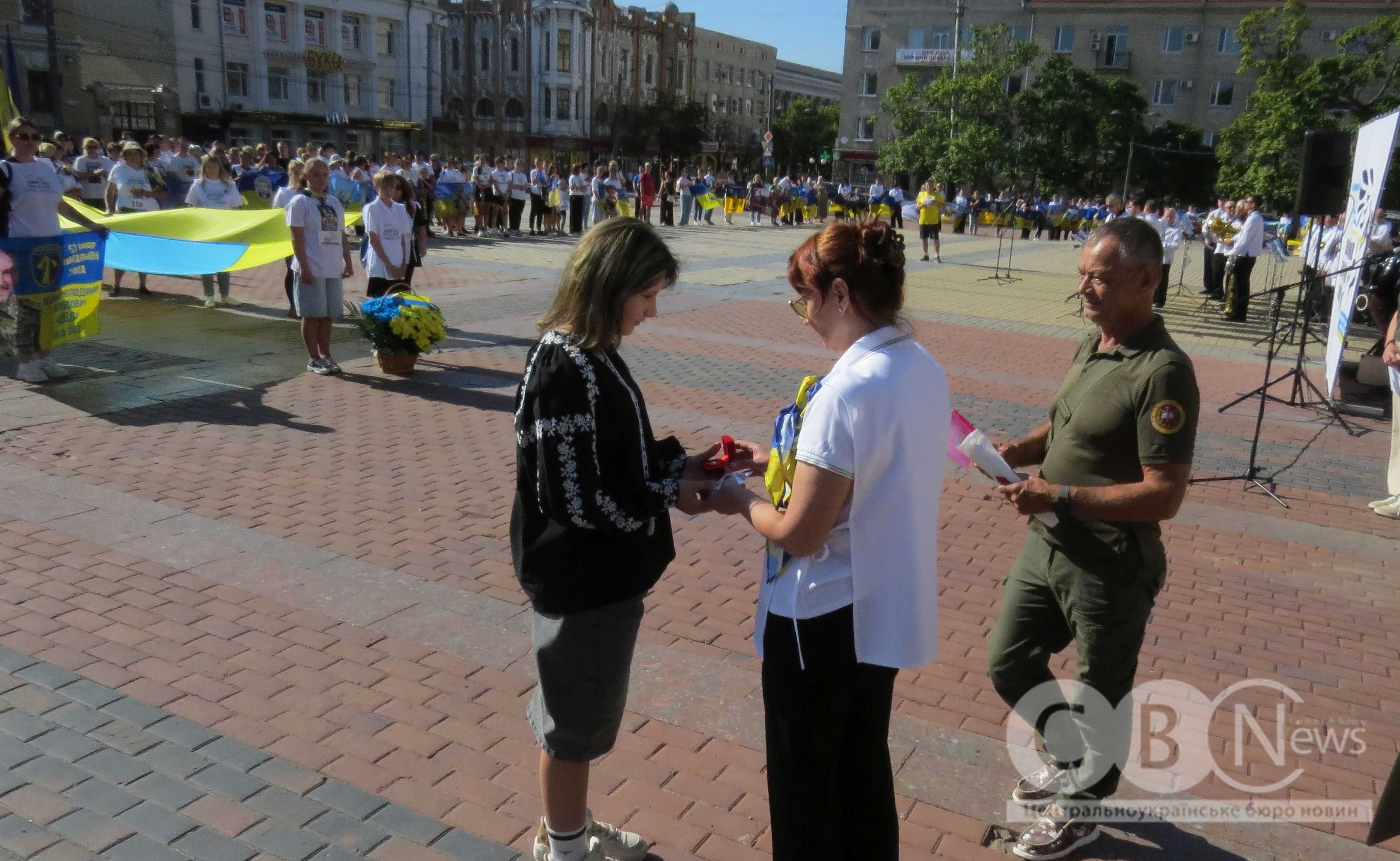 30 серпня кропивничани долучилися до щорічної всеукраїнської акції «Шаную воїнів, біжу за героїв України».