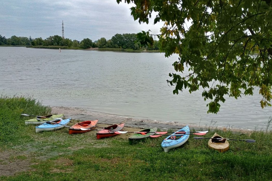 Гурток веслування на байдарках відкрили у Світловодську