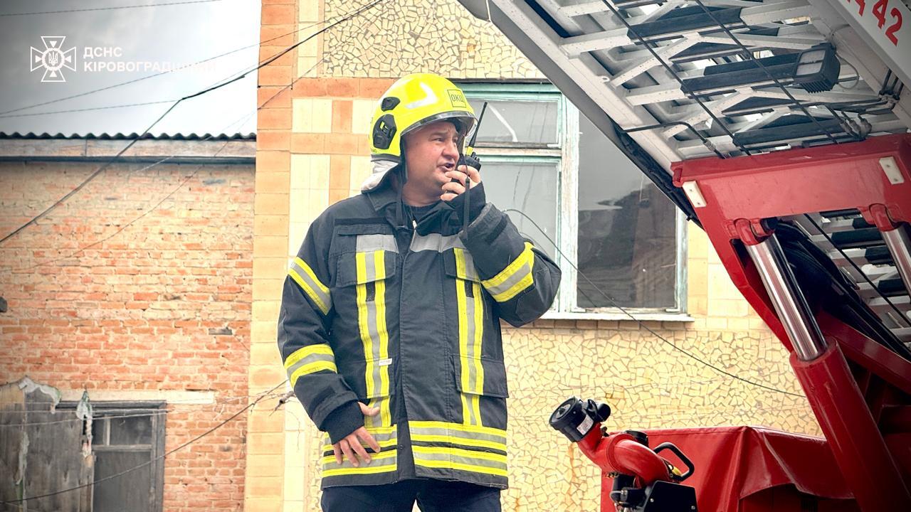 Пожежу загасили в Кропивницькому