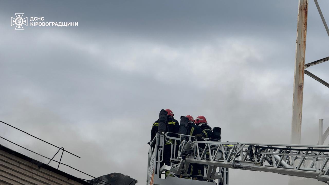 Пожежу загасили в Кропивницькому
