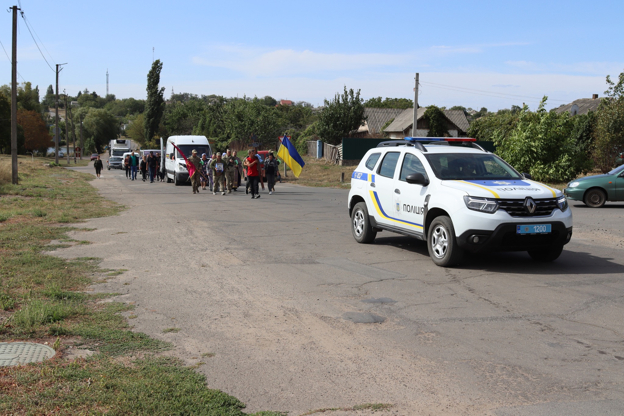 З воїном попрощалися на Кіровоградщині