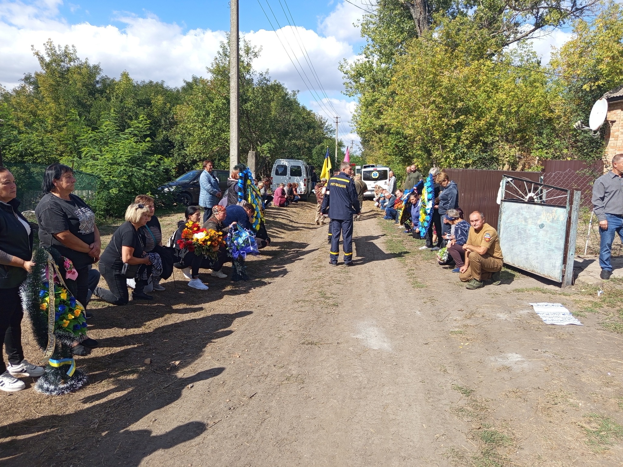 Із загиблим воїном попрощалися на Кіровоградщині