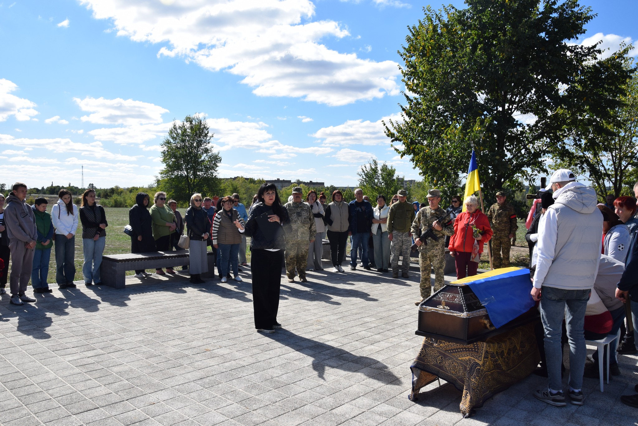 Прощання з воїном на Кіровоградщині
