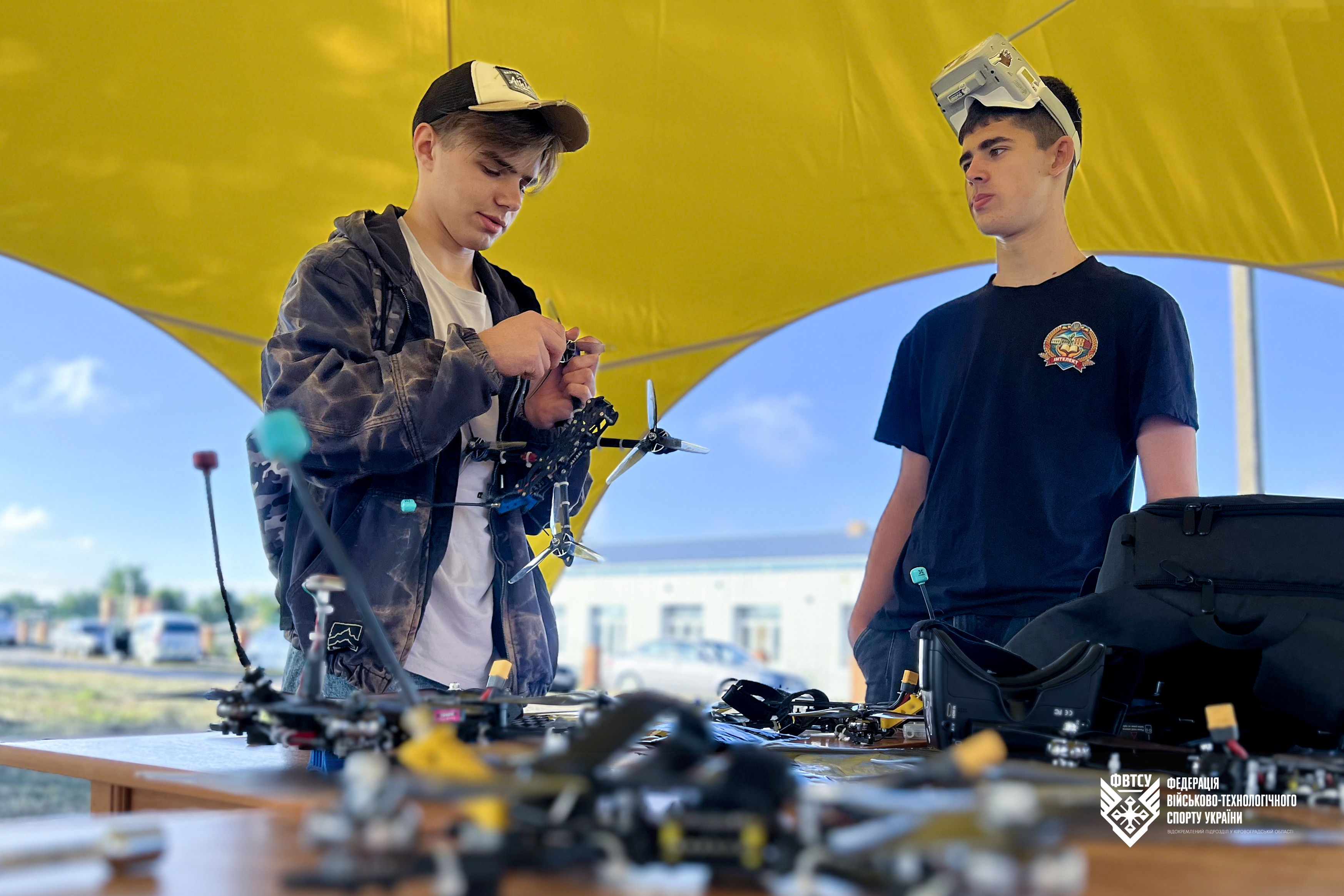 Обласний турнір із перегонів FPV-дронів для дітей і молоді відбувся у Добровеличківці 