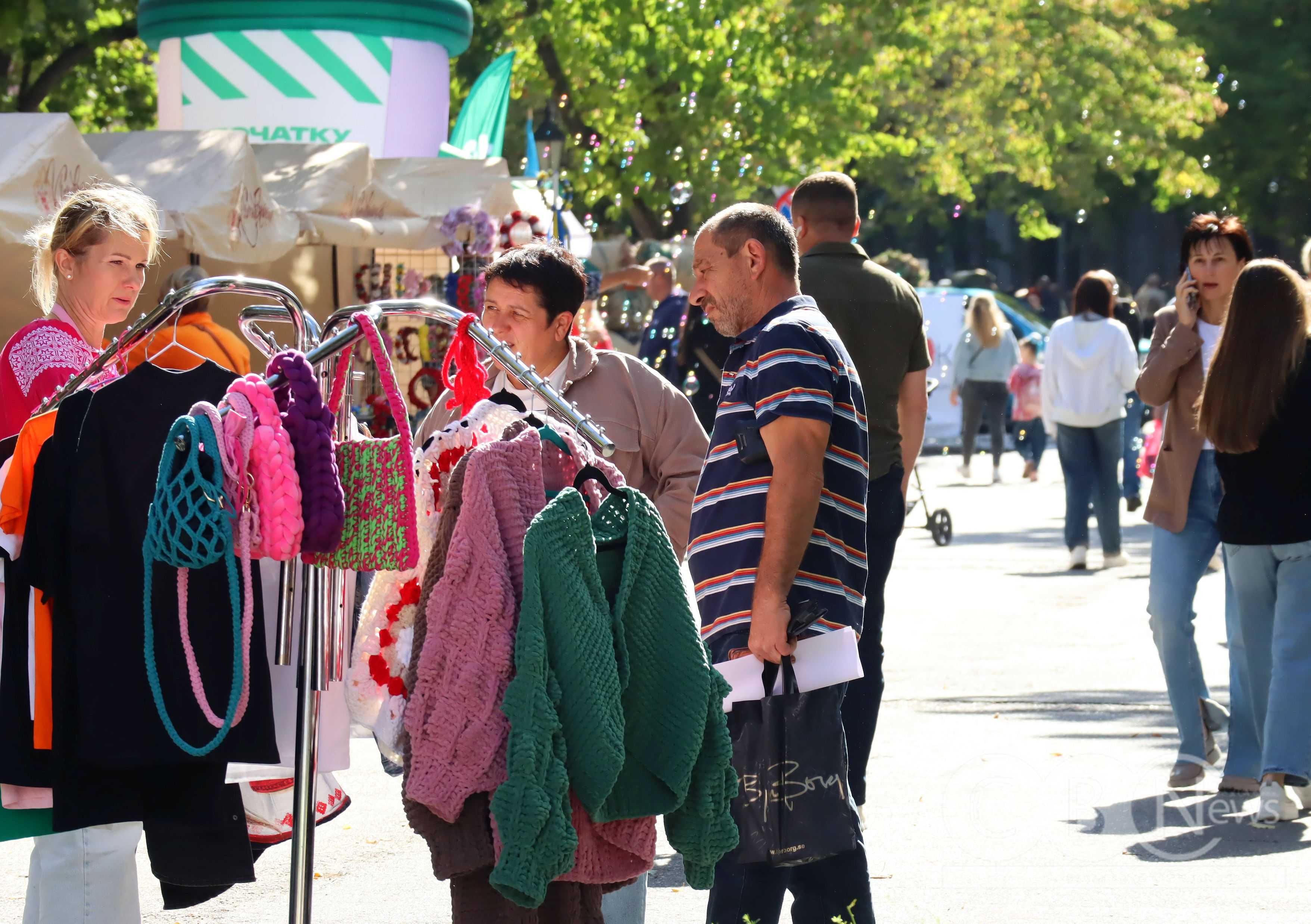 До 271-ї річниці заснування міста у Кропивницькому влаштували святковий ярмарок.