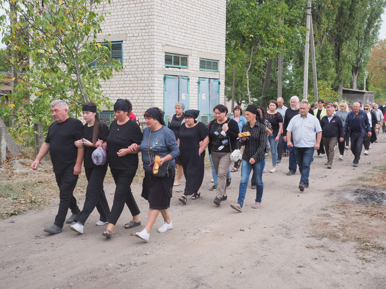 Військового Михайла Трачука провели в останню путь в Гайворонській громаді