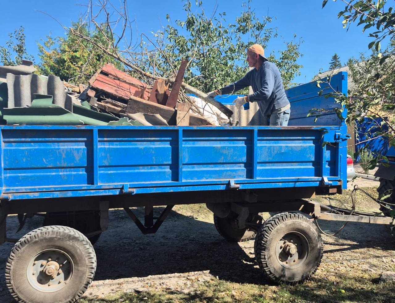 Російський обстріл пошкодив будинки в Знам'янці