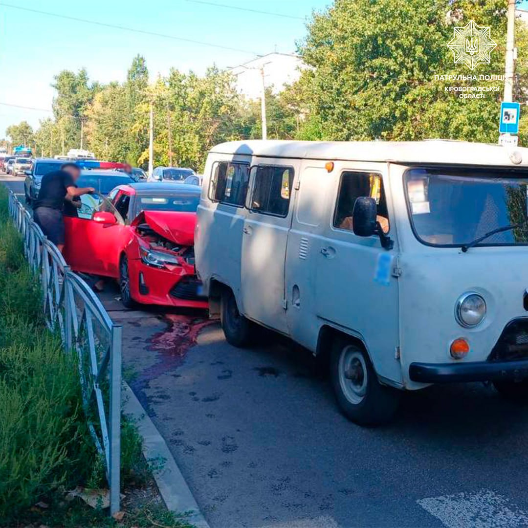 ДТП сталася в Кропивницькому