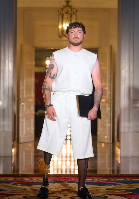 Ветеран із Кропивницького вийшов на подіум Ukrainian Fashion Week