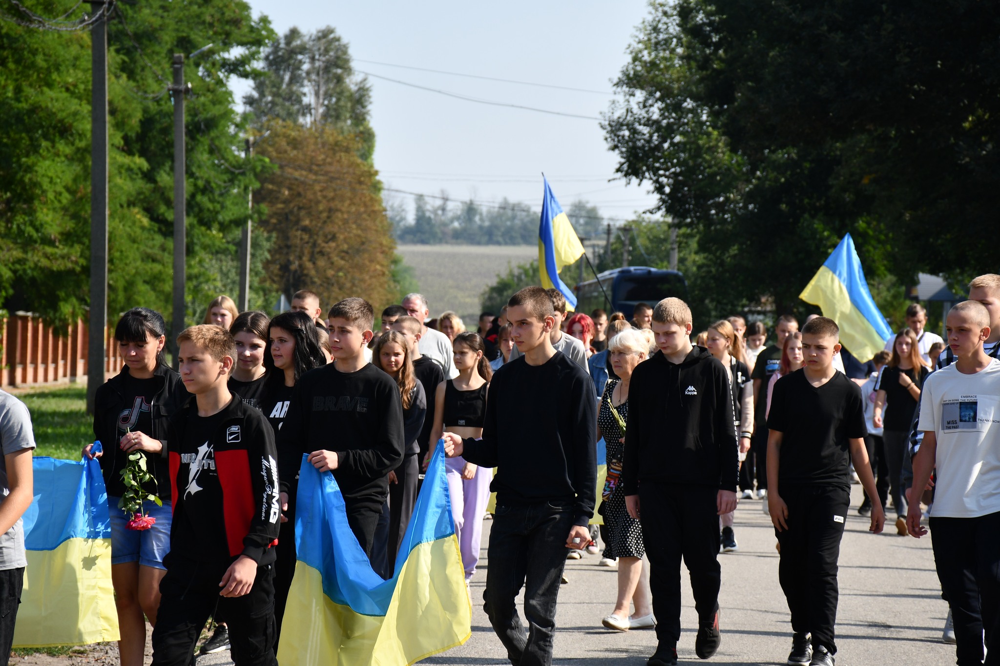У Приютівській громаді в останню путь провели загиблого Івана Ляховича.