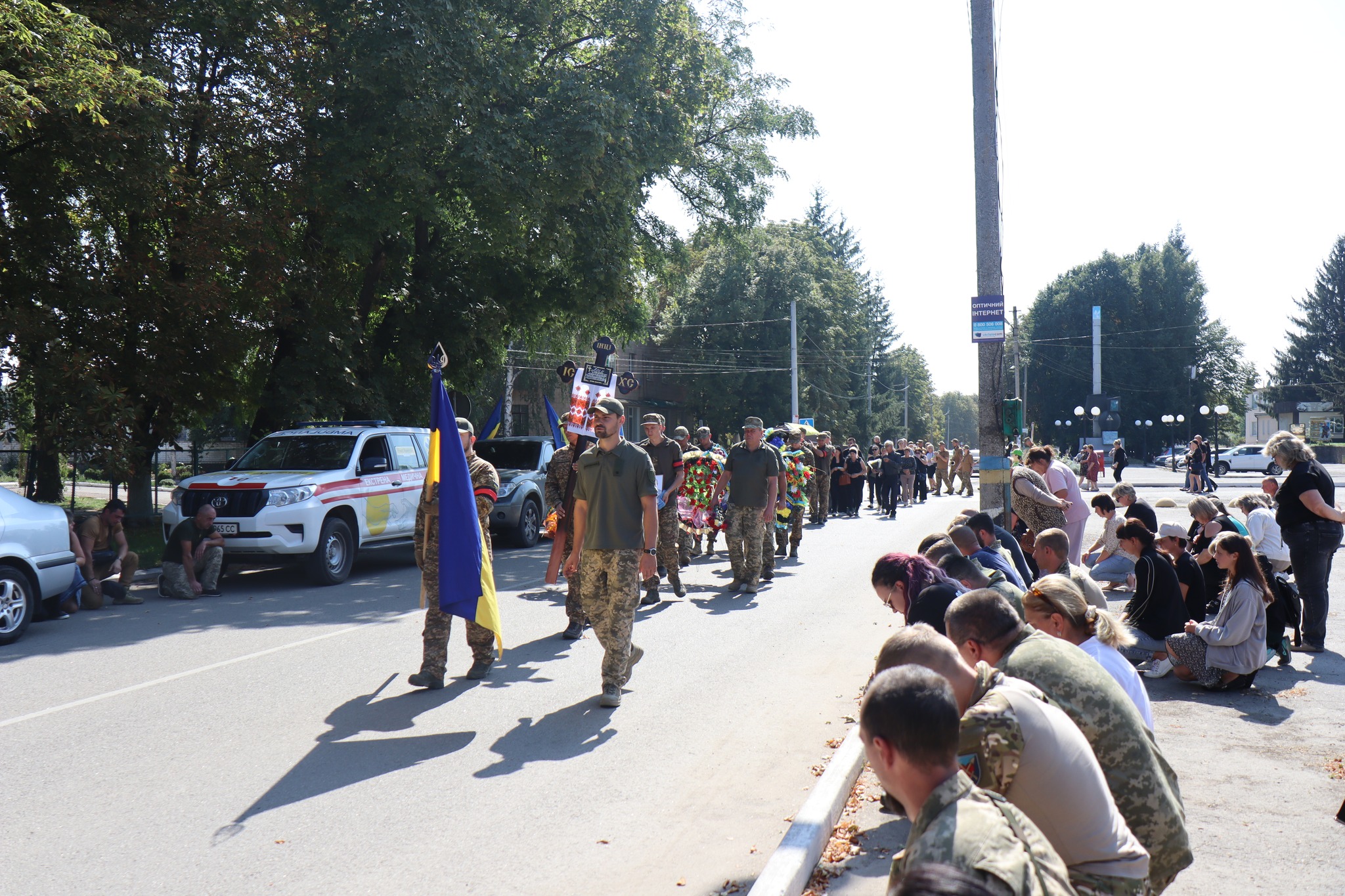 В Онуфріївській громаді в останню путь провели Максима Лоіка, який загинув за день до 40-річчя.
