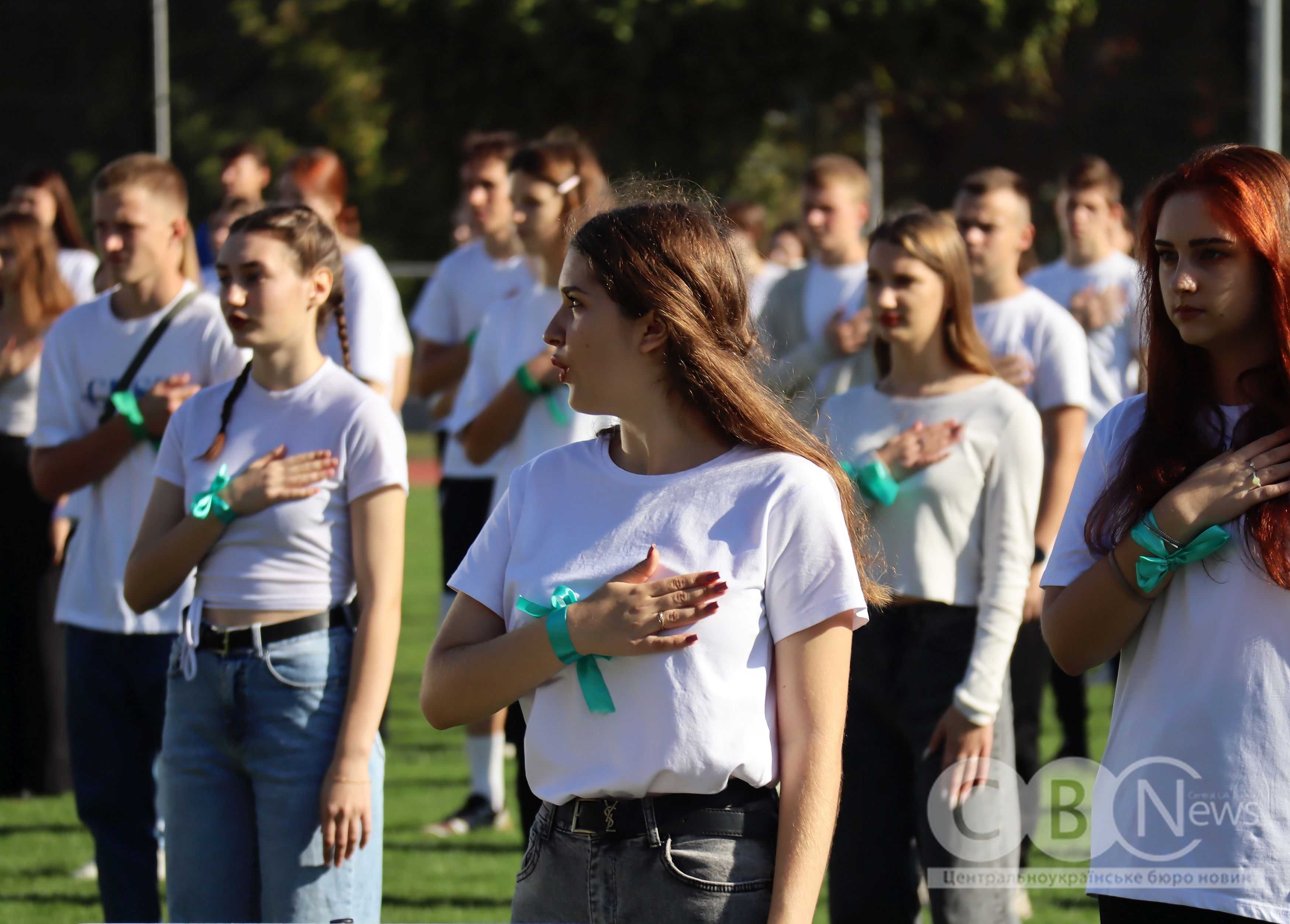 24 вересня на стадіоні факультету спорту та фізичної культури ЦДУ у Кропивницькому відбулася щорічна руханка, до якої долучилися щонайменше 300 учасників.