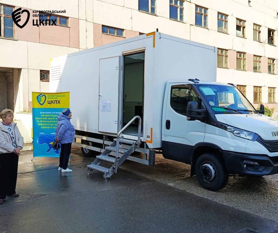 Цьогоріч на Кіровоградщині мобільна амбулаторія виявила 54 випадки вірусного гепатиту