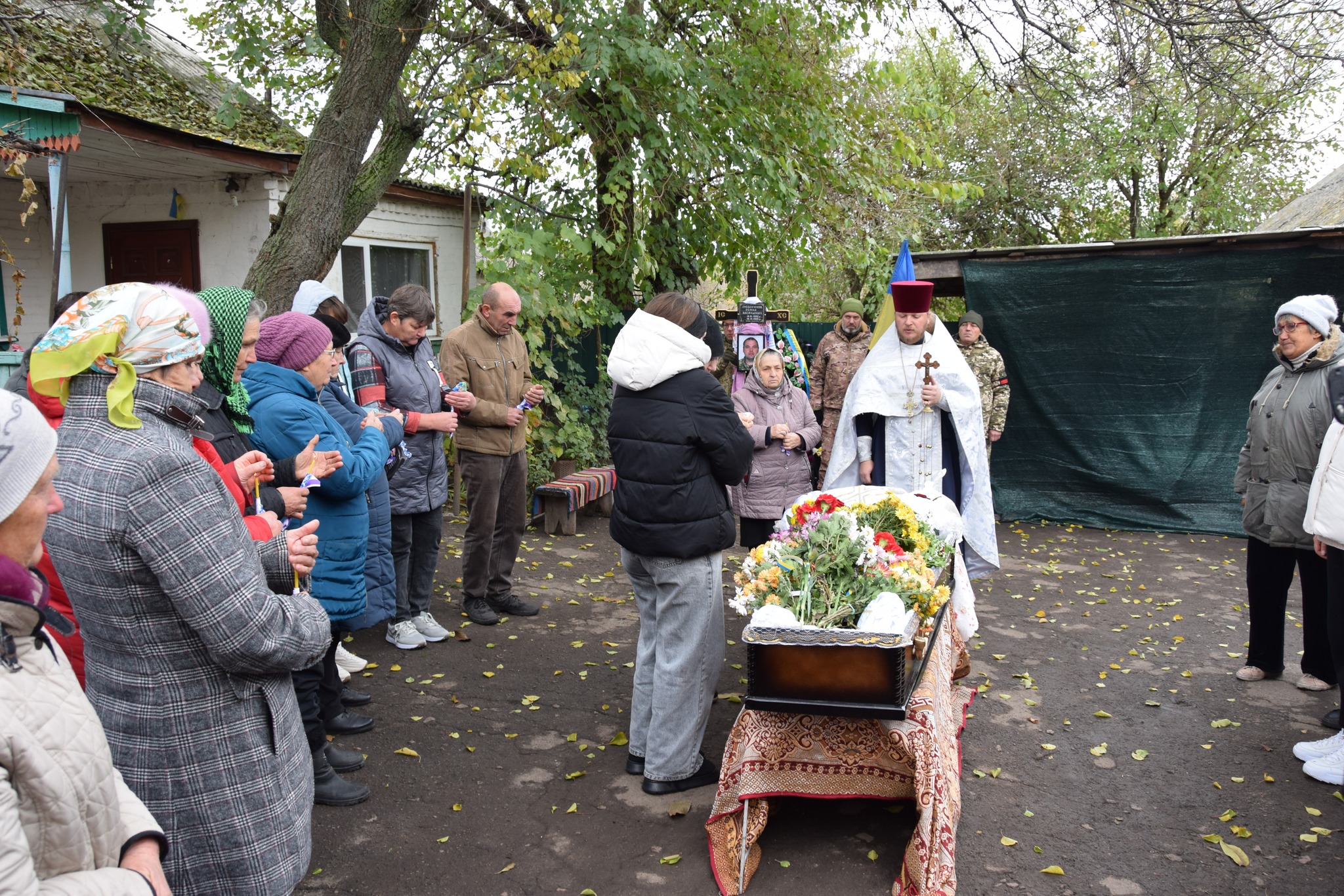 Прощання з воїном на Кіровоградщині